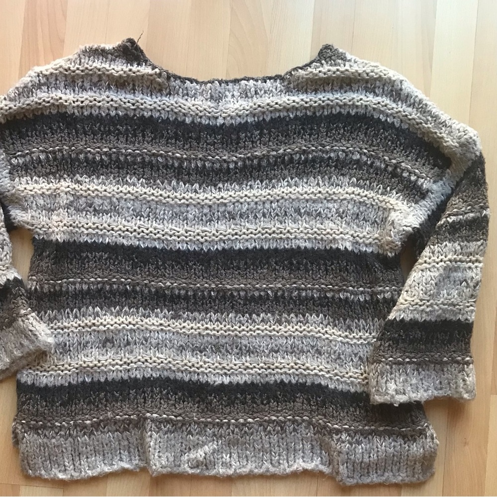 Free People Striped Sweater